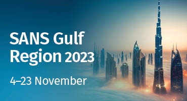 SANS Gulf Region 4-23 Nov
