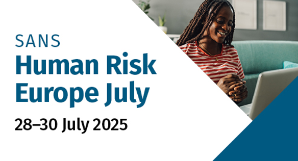 Human Risk Europe July 2025