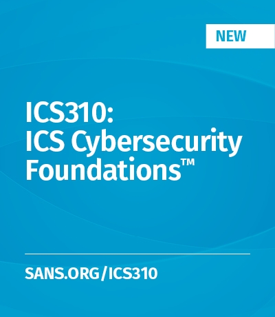 ICS310: ICS Cybersecurity Foundations