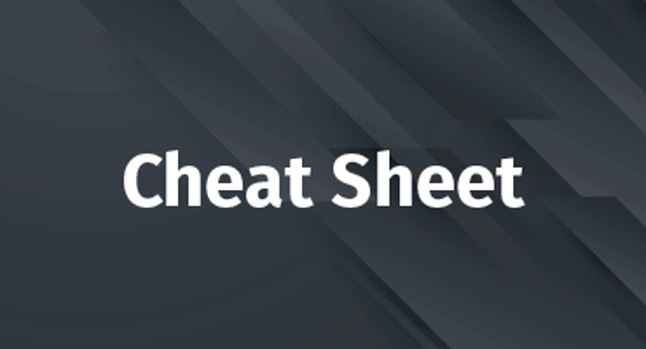 Cheat Sheet: Generic