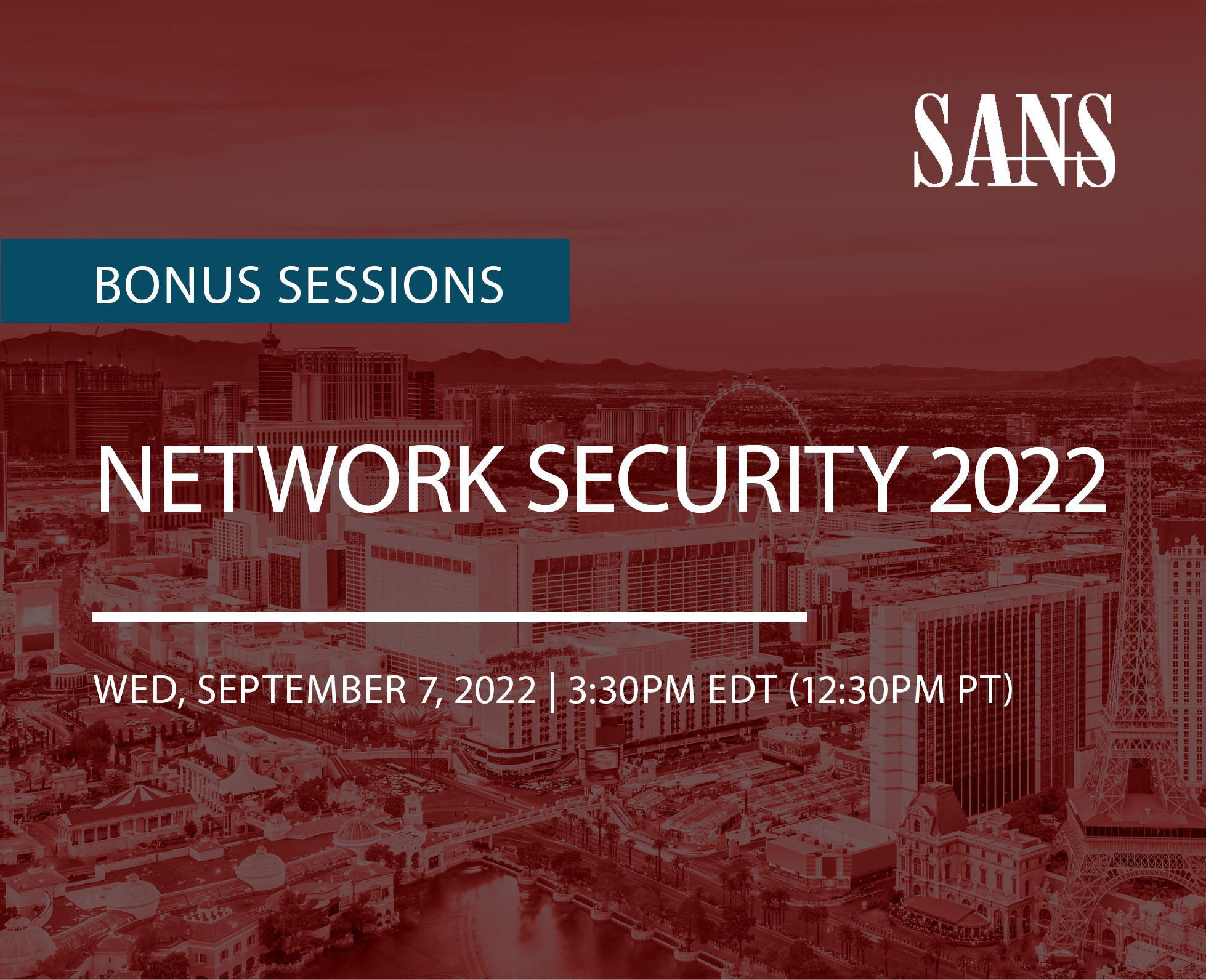 Network Security 2022: Bonus Sessions - Wednesday