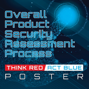 Poster: Think Red - Act Blue