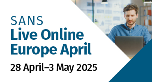 Live Online Europe April