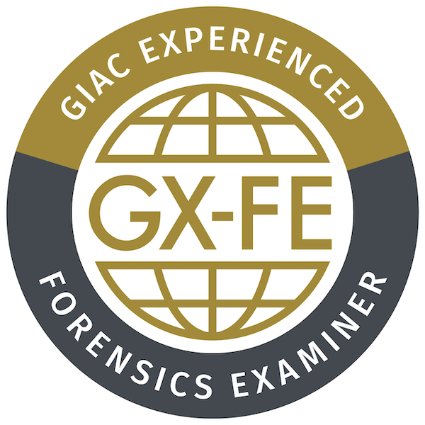 GIAC Experienced Forensics Examiner (GX-FE) icon