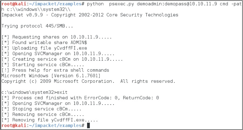 Sans Penetration Testing Psexec Python Rocks Sans Institute