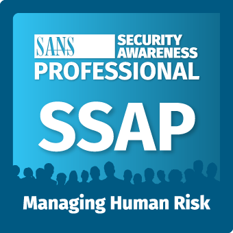 SANS Security Awareness Professional (SSAP)