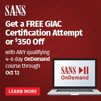Online Training GIAC Promotion