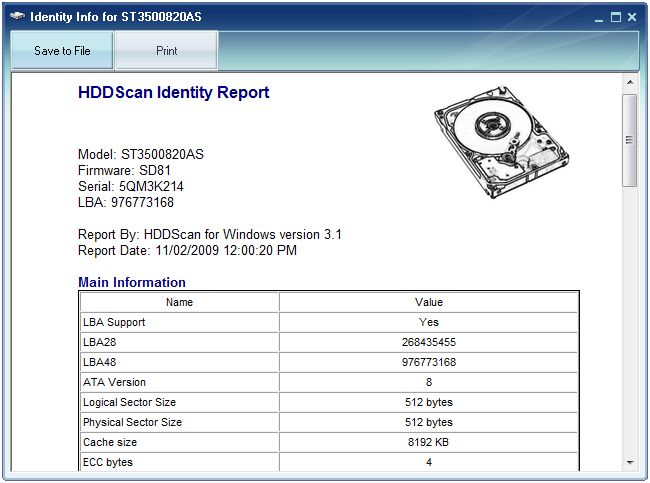 HDDScan_Identity Report