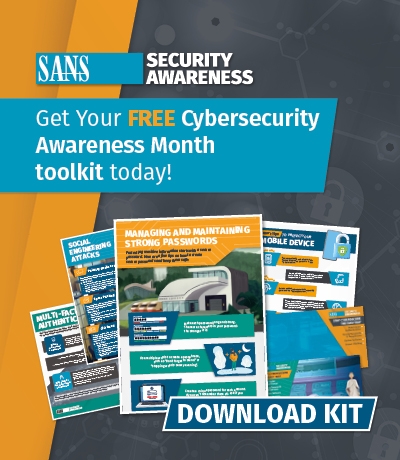 Get Your Free Cybersecurity Awareness Month Toolkit today!
