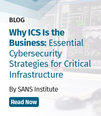 Why SANS - Blog - Critical Infrastructure