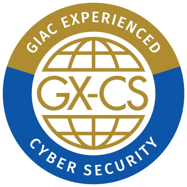 GIAC Experienced Cyber Security (GX-CS) icon