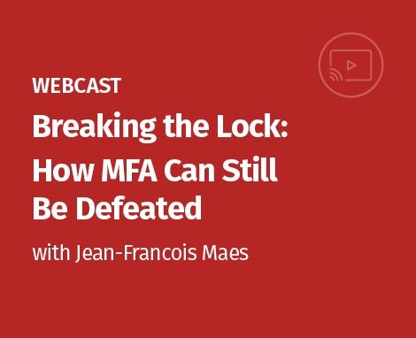 Webcast - Breaking the Lock