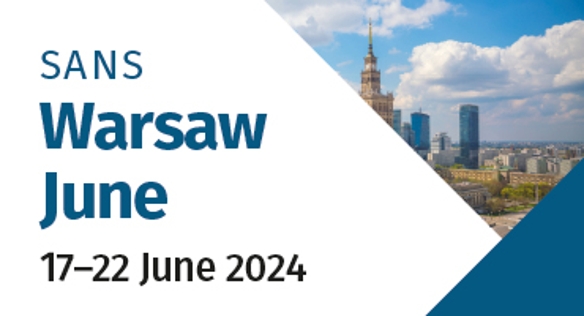 SANS Warsaw June 2024
