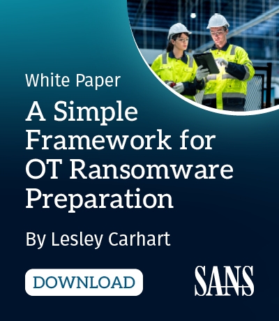 A Simple Framework For Ot Ransomeware Preparation