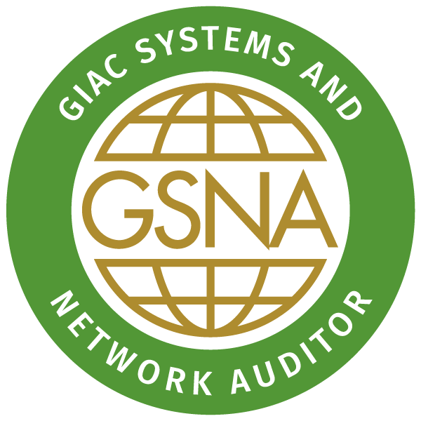 GIAC Systems and Network Auditor Certification (GSNA) icon