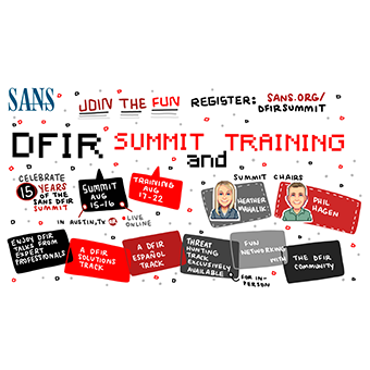 DFIR Summit Promotion