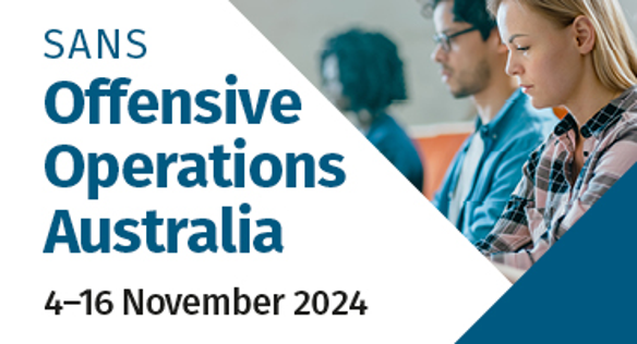 Offensive Operations Australia Nov 2024