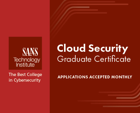 Undergraduate And Graduate Online Cybersecurity Programs | SANS ...