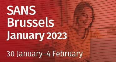 SANS Brussels January 2023