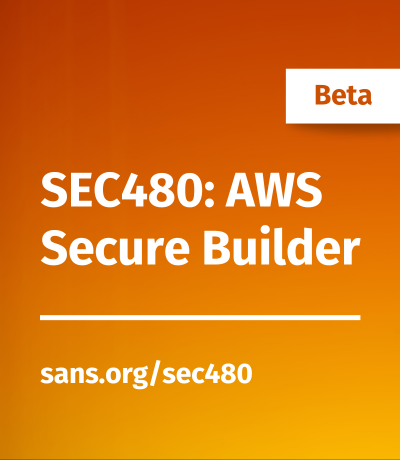 SEC480 AWS Secure Builder