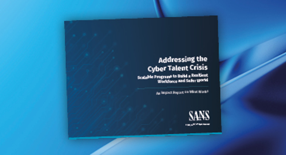 Addressing the Cyber Talent Crisis