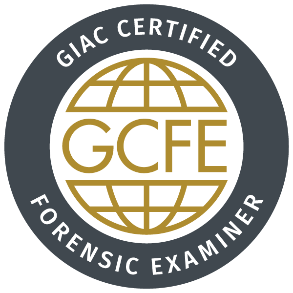GIAC Certified Forensic Examiner (GCFE)