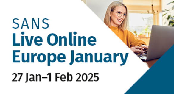 Live Online Europe January 2024