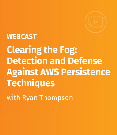 Webcast - Clearing the Fog