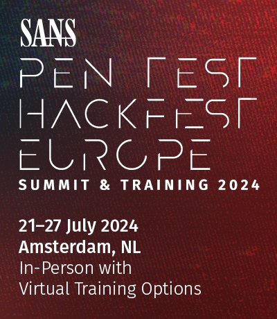 Pen Fest Hackfest Europe Summit and Training 2024