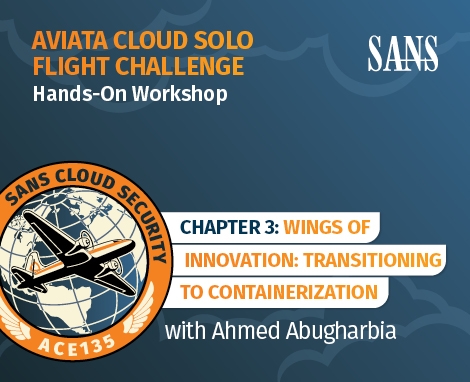 Aviata Cloud Solo Flight Challenge Chapter 3