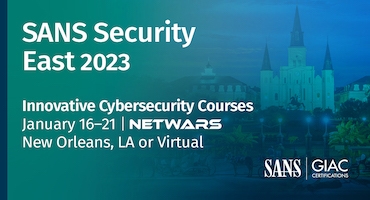 SANS Security East 2023