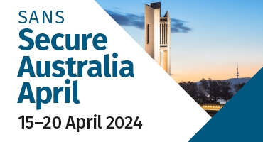 SANS Secure Australia April 2024