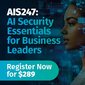 AIS247: AI Security Essentials for Business Leaders