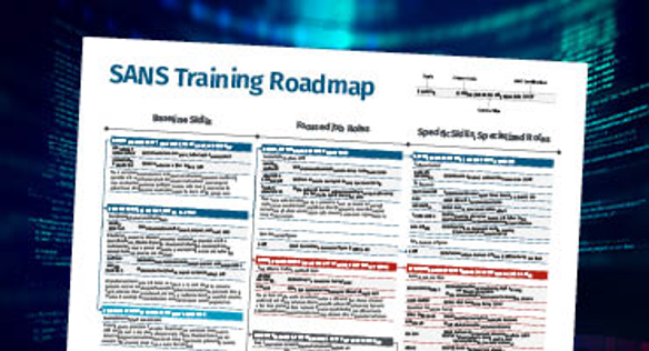 SANS Training Roadmap