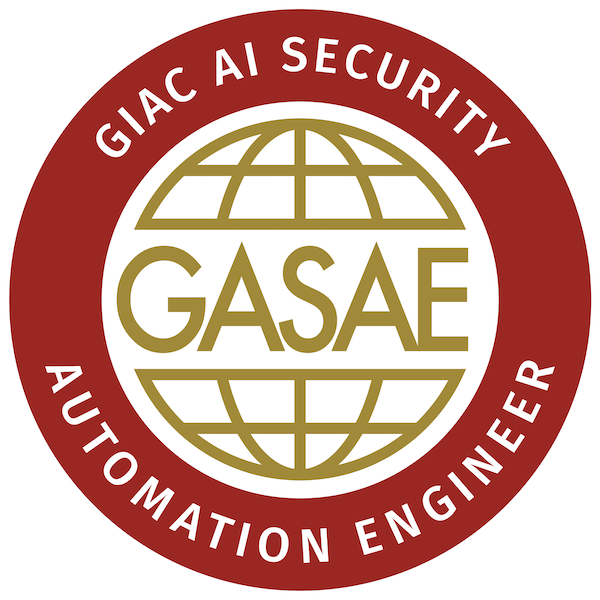 GIAC AI Security Automation Engineer (GASAE) icon