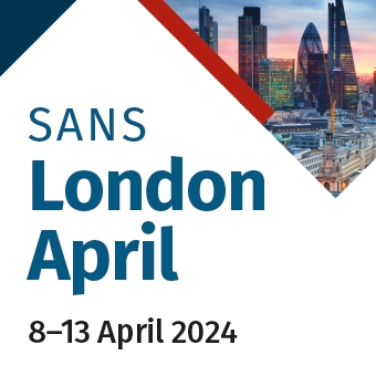 London 8-13 April 2024