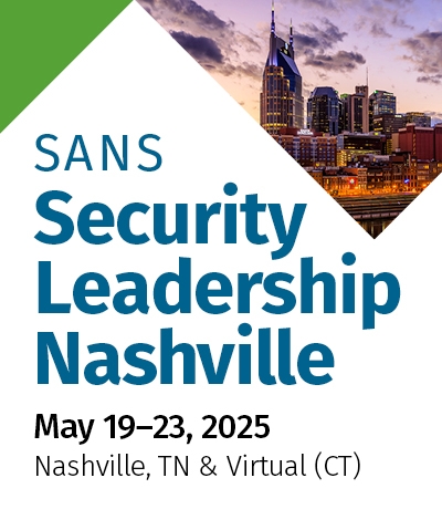 Seccurity Leadership Nashville 2025