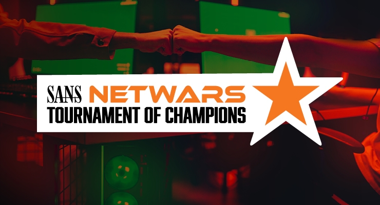 SANS NetWars Tournament of Champions