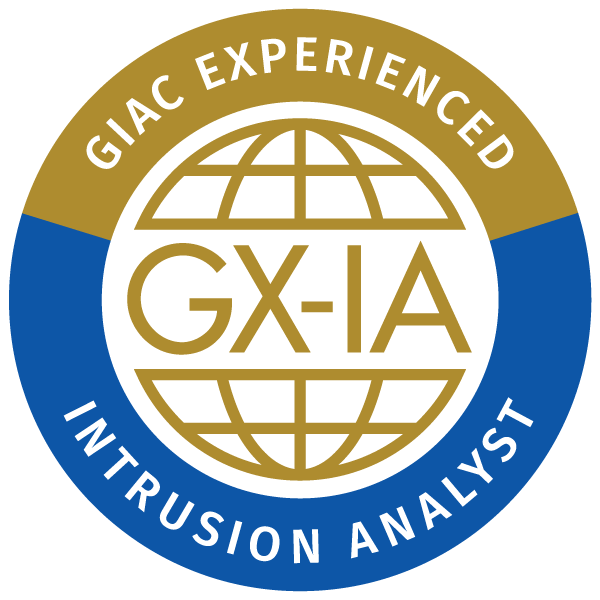 GIAC Experienced Intrusion Analyst (GX-IA) icon