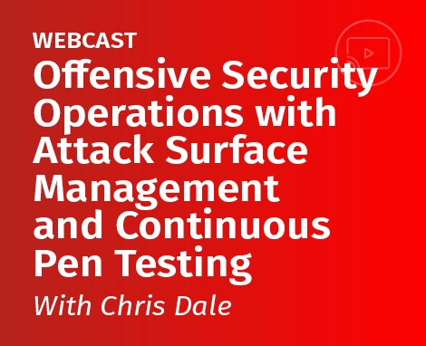 Webcast - Offensive Security Operations With Chris Dale