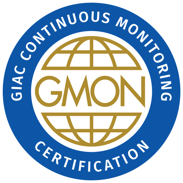 GIAC Continuous Monitoring Certification (GMON) icon