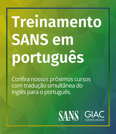 Treinamento SANS em portugues