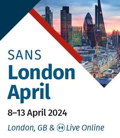 SANS London April 2024