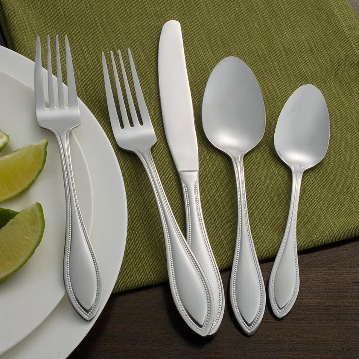 20pc Pfaltzgraff Stainless Flatware $21 at Brad's Deals