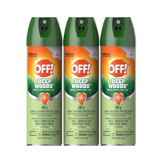 3pk OFF! Deep Woods Insect Repellent $22 at Brad's Deals