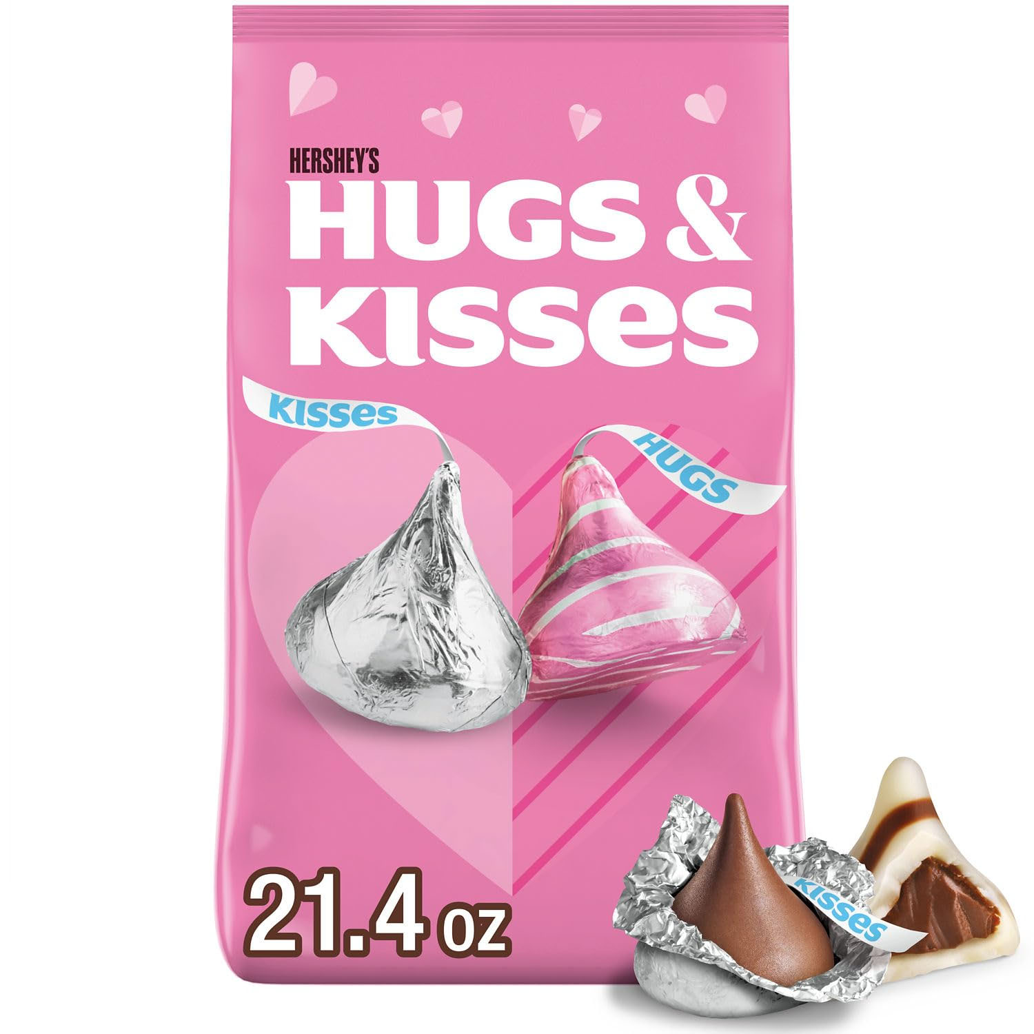 1.3lb Hershey's Hugs and Kisses $10