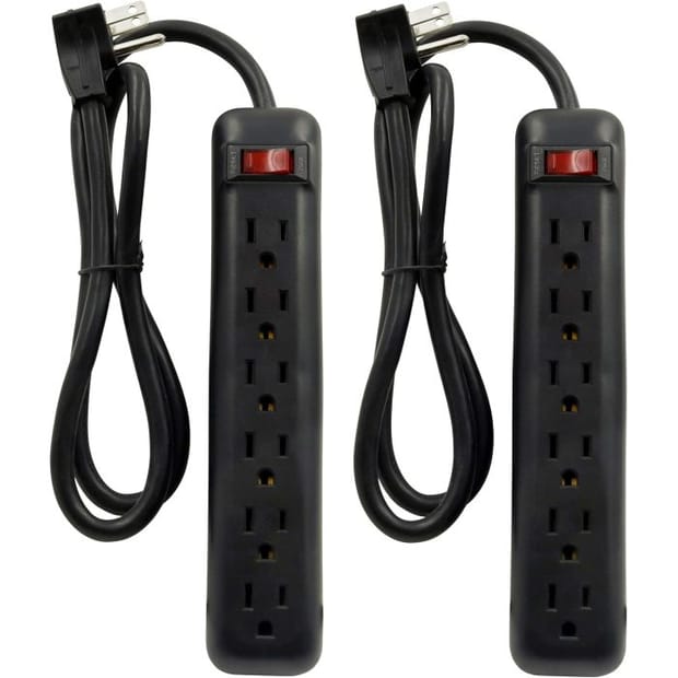 2pk Power Strips $8 at Brad's Deals