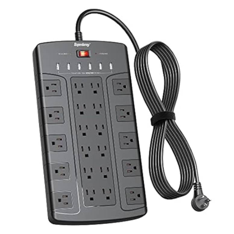 22-Outlet Surge Protector $20 at Brad's Deals