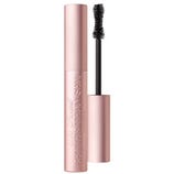 Mascara tube and wand from Too Faced, labeled \“Better Than Sex,\“ in a metallic pink color.
