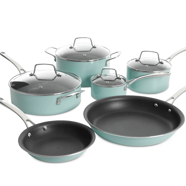 Mse Cookware 10pc Martha Stewart Cookware Set $68 at Brad's Deals